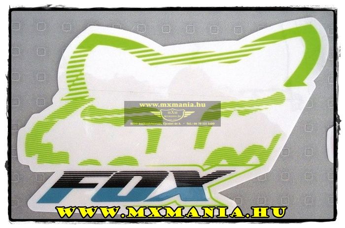 Fox 2016 Cramped Matrica Mxmania Monster Energy Webshop F