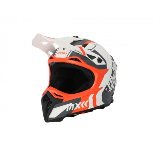  Acerbis Profile 5.0 black-orange cross bukósisak 