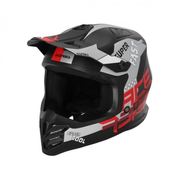 Acerbis Profile black-red gyerek bukósisak