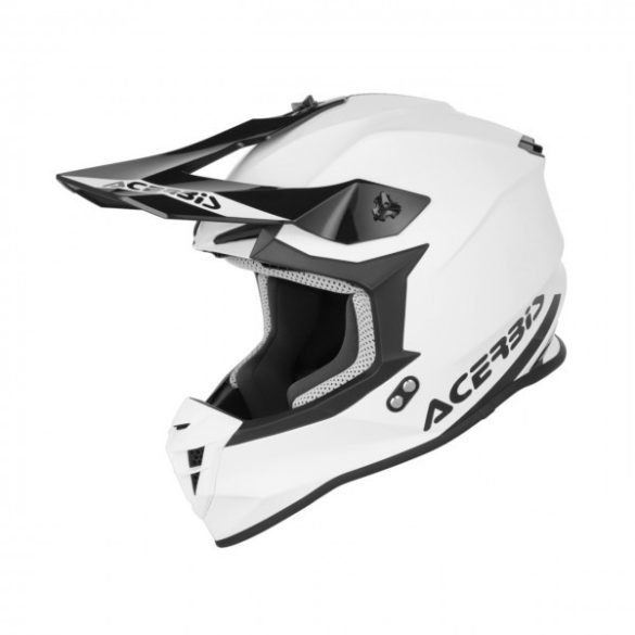 Acerbis Linear solid white bukósisak