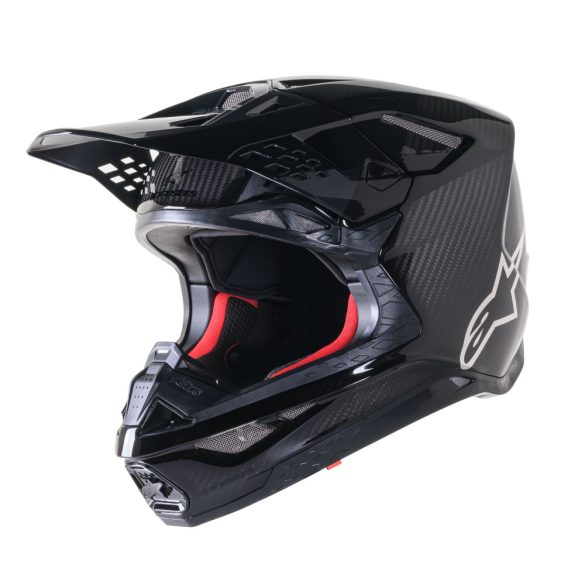 Alpinestars Supertech M10 fame carbon fekete bukósisak