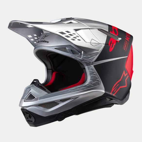 Alpinestars Supertech M10 Flood ezüst-fekete