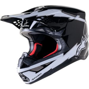 Alpinestars SM10 Ampress black carbon bukósisak