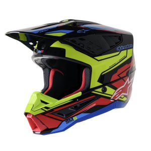 Alpinestars SM5 action black-yellow-red bukósisak