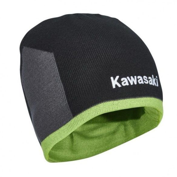 KAWASAKI SAPKA SPORTS BEANIE FEKETE SZINBEN