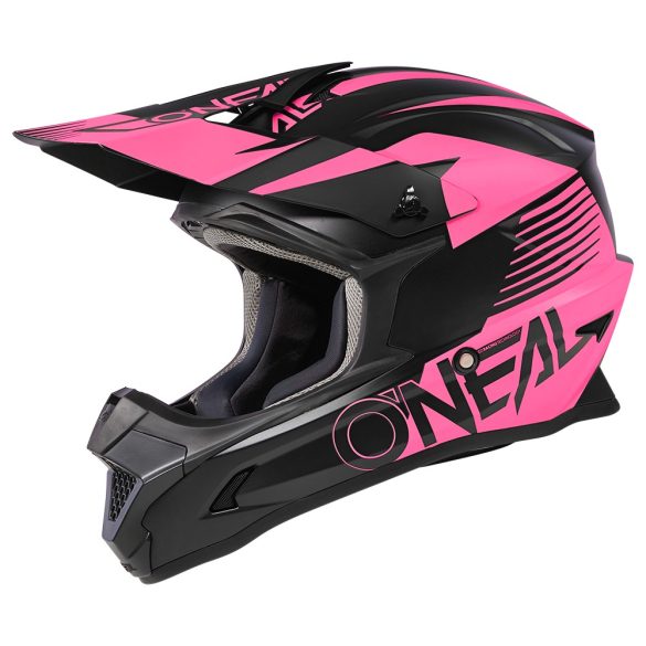 O'NEAL 1SRS Stream V.23bukósisak fekete-pink 2XL (63/64 CM)