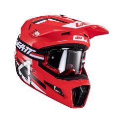   Leatt GPX 3.5 red bukósisak, ajándék Velocity 4.5 szemüveggel