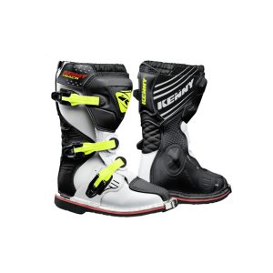 Kenny racing black-fluo gyerek csizma