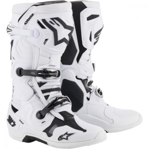 Alpinestars Tech 10 Crosscsizma, WHITE 10=44.5