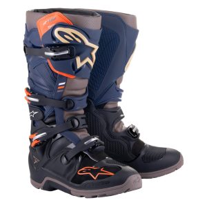 ALPINESTARS TECH 7 ENDURO DRYSTAR CSIZMA NAVY-GRAY-ORANGE-BLACK