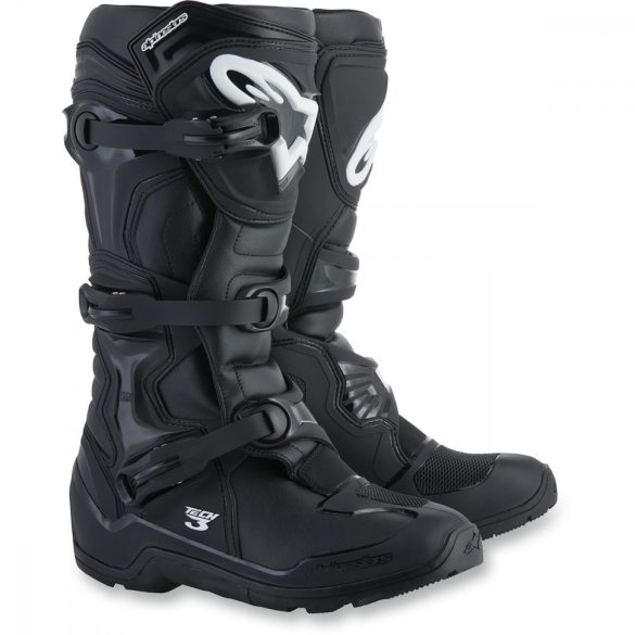 Alpinestars Tech 3 Endurocsizma, BLACK 10=44.5