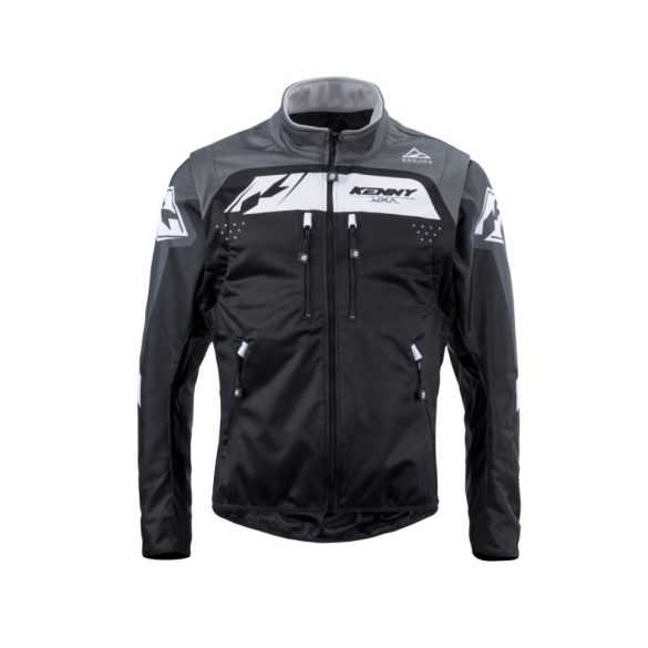 Kenny racing softshell enduro/adventure black kabát