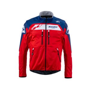 Kenny racing softshell enduro/adventure blue-yellow kabát