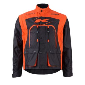 Kenny racing track enduro/adventure black-ornage kabát