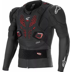 Alpinestars Bionic Pro V3 Plasma protektoring, fekete-white-red