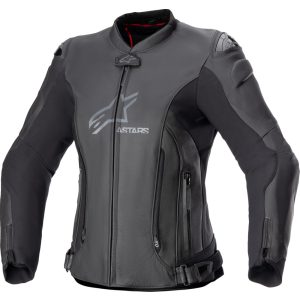 ALPINESTARS WOMEN'S STELLA GP PLUS R V4 BLACK BŐRKABÁT 