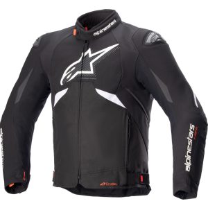 ALPINESTARS T-GP R V3 DRYSTAR BLACK-WHITE KABÁT 