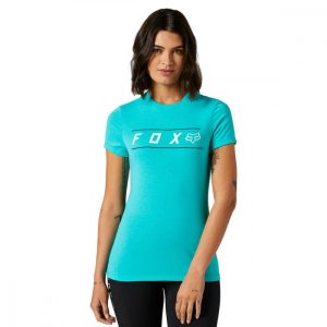 Fox Pinnacle Tech polo, teal