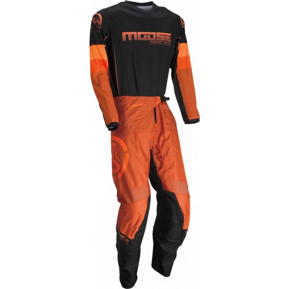 Moose Racing qualifier black-orange ruhaszett