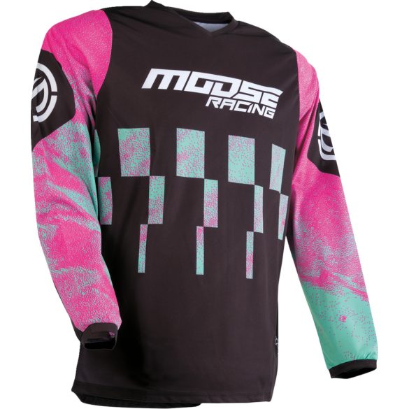 Moose Racing Qualifier pink-black mez