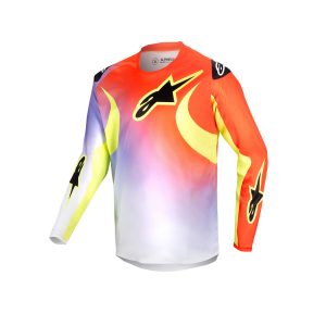 Alpinestars Racer Lucent gyerek mez fehér-narancs