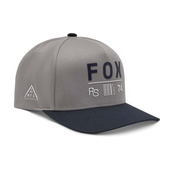 FOX Snapback  Race Spec sapka szürke