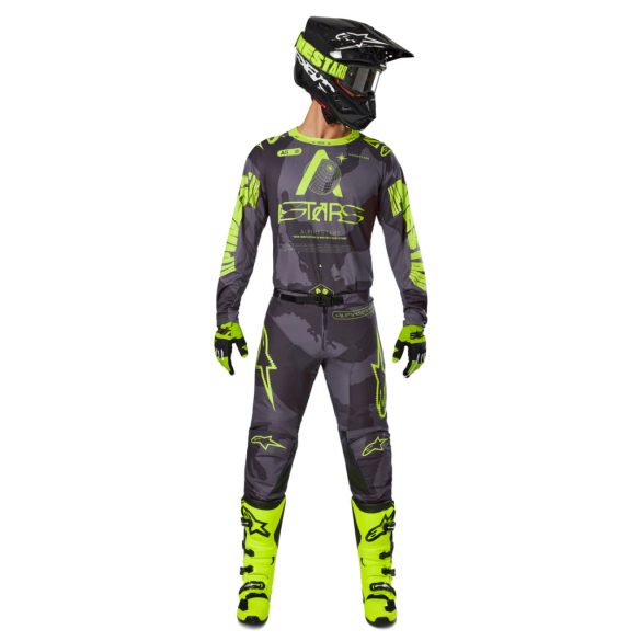 Alpinestars Racer hollow camo-yellow ruhaszett