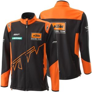 KTM Team softshell kabát, fekete-narancs