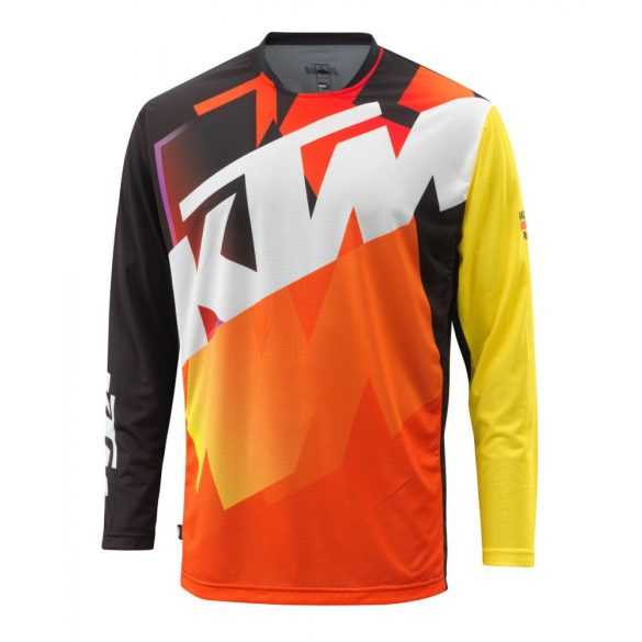 KTM POUNCE mez, sárga-fekete-narancs, XL