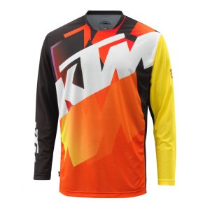 KTM POUNCE mez, sárga-fekete-narancs, XXL