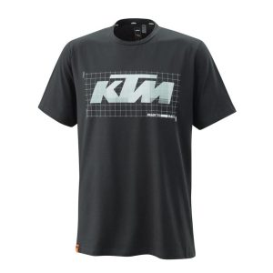 KTM Grid black póló - 2XL méretben