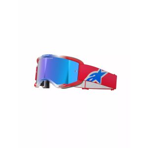 Alpinestars Vision5 corp piros szemüveg tükrös lencsével