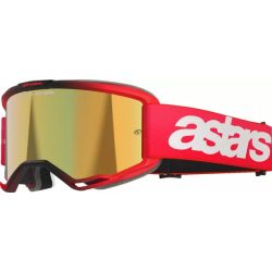   Alpinestars Vision5 blaze piros szemüveg tükrös lencsével