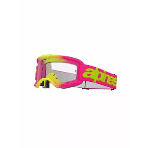 Alpinestars Vision5 wordmark pink szemüveg víztiszta lencsével