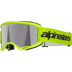   Alpinestars Vision3 wordmark fluo sárga szemüveg tükrös lencsével