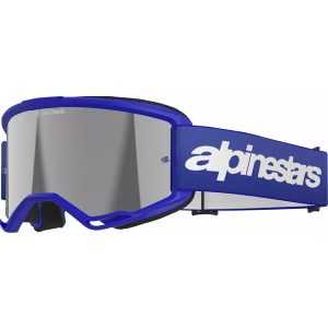 Alpinestars Vision3 wordmark kék szemüveg tükrös lencsével