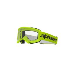   Alpinestars Vision3 wordmark fluo sárga szemüveg víztiszta lencsével