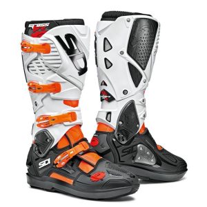 Sidi Crossfire3 SRS black-white-orange csizma