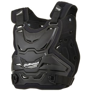 Polisport Phanton lite black páncél - fekete