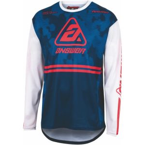 ANSWER ARKON TRIALS MEZ BLUE-WHITE-RED 2XL