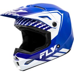   Fly Racing Kinetic menace blue-white bukósisak 2XL méretben