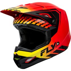 Fly Racing Kinetic menace red-black bukósisak 2XL méretben