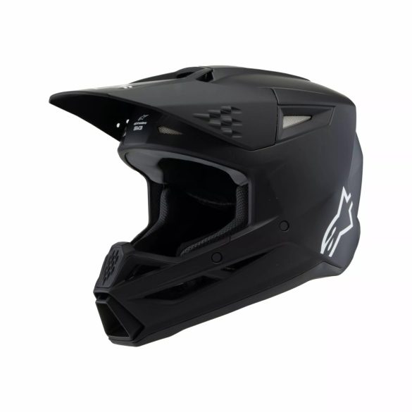 Alpinestars S-M3 solid black bukósisak