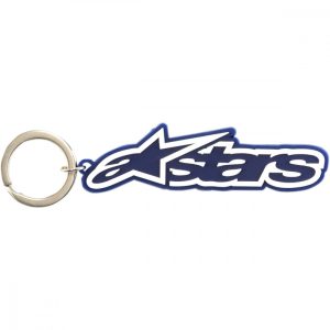 Alpinestars logo kulcstartó  kék színben