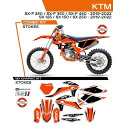   Ufo komplett matrica szett, KTM  SX/SXF 125/150/250/350/450 '19-'22