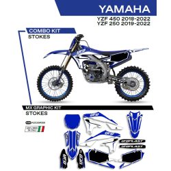   Ufo komplett matrica szett, Yamaha YZF 250 '19-'22; YZF 450 '18-'22