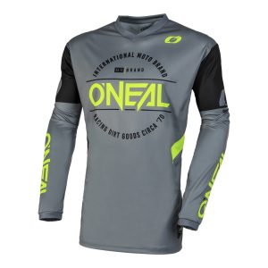 O'NEAL Element Brand V.23 cross mez,szürke-fekete-fliosárga-L méret