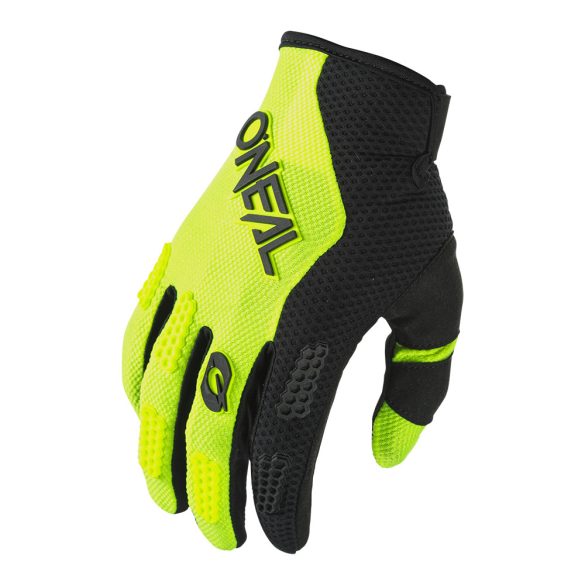 Oneal Element black-fluo gyerek cross kesztyű