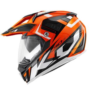 Kappa KV30 Evo enduro sisak, narancs-fekete, 2XL