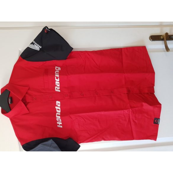 Honda racing red pro uniform shirt